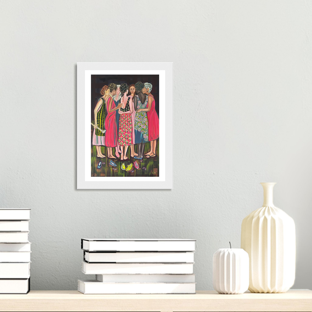 Plotting the Garden - Fine Art Print