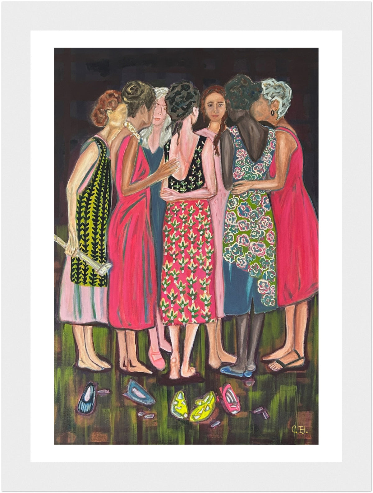 Plotting the Garden - Fine Art Print