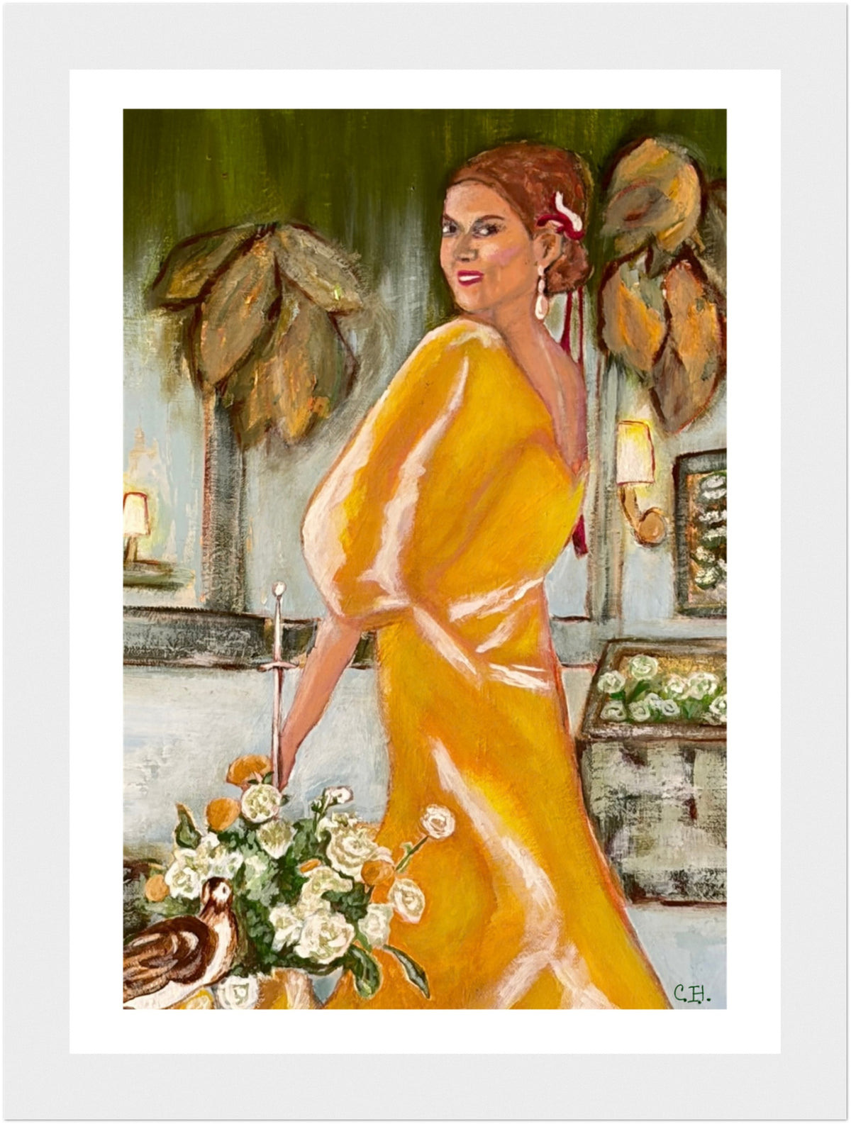 Hostess - Fine Art Print